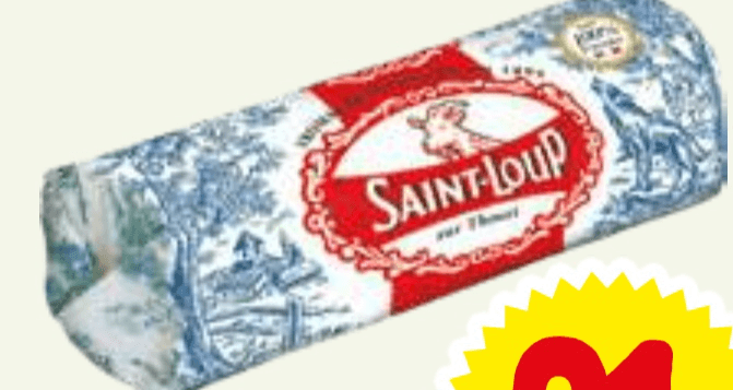 Kozji sir Saint-Loup 180 g - Akcija v trgovini E.Leclerc