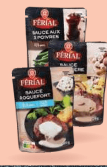 Ferial omaka za meso 120 g Akcija v trgovini E.Leclerc
