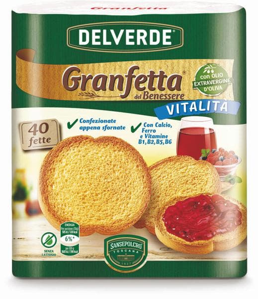 Prepečenec Granfetta 300 g Delverde Akcija v trgovini E.Leclerc
