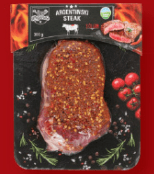 Žar Legende Svež argentinski steak 300 g - Akcija v trgovini Lidl