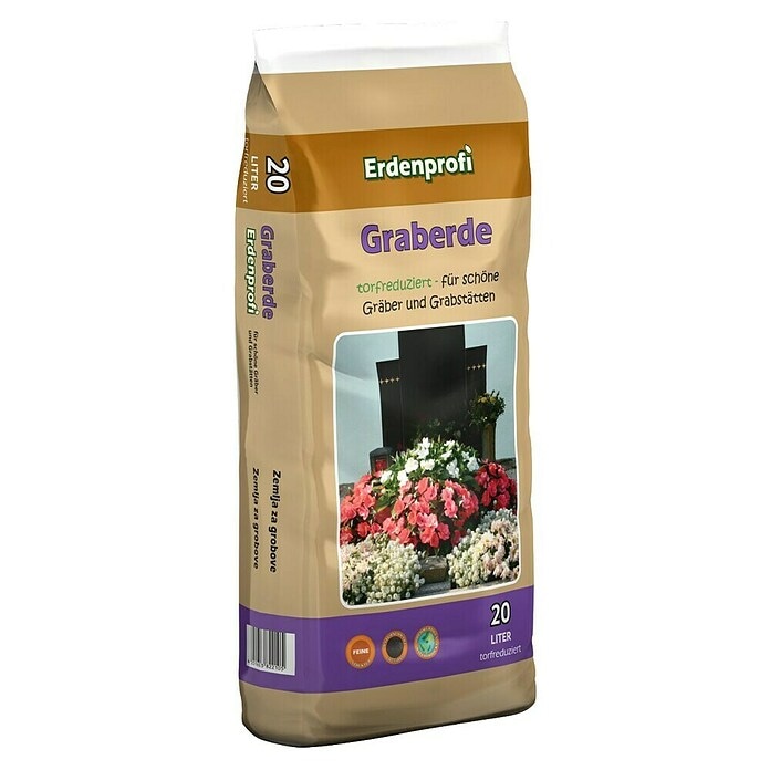 Zemlja za grobne rastline 20 l Akcija v trgovini Bauhaus