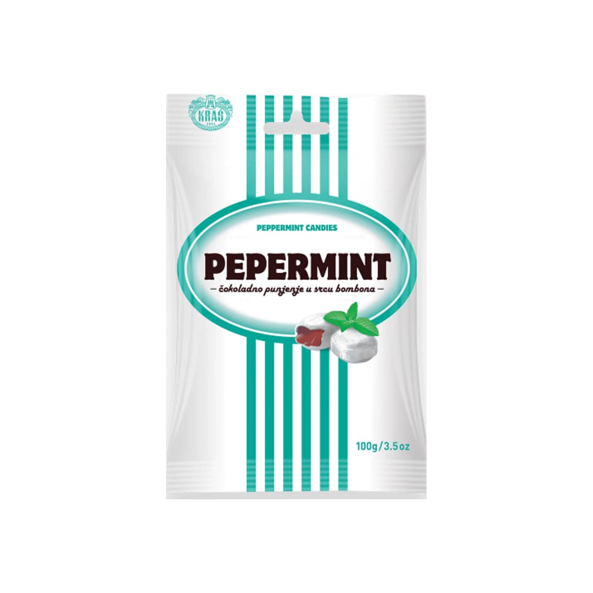 Kraš bonboni pepermint 100 g Akcija v trgovini Mercator
