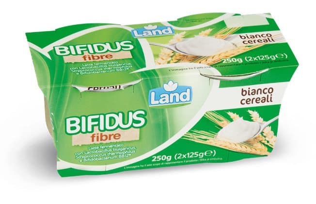 Land jogurt Bifidus z 0,1% M.M. 8 x 125 g Akcija v trgovini Eurospin
