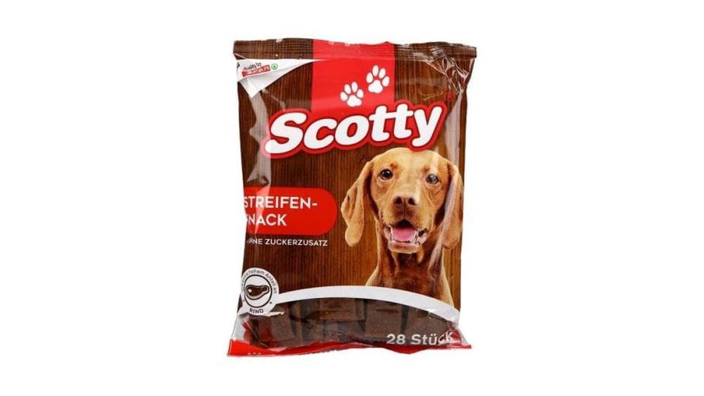 Scotty mesni trakovi 28 kosov, 280 g Akcija v trgovini Spar