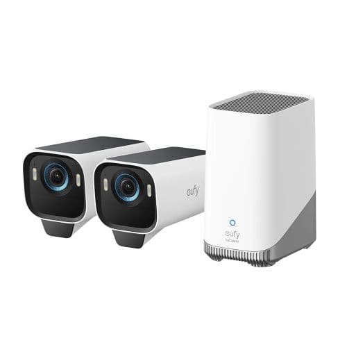 Varnostna kamera 'eufyCam S3 Pro' 2 x kamera + bazna postaja Akcija v trgovini Bauhaus