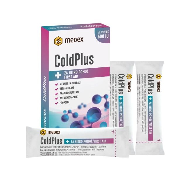 Medex Cold Plus 3 x 10 g - Akcija v trgovini Tuš