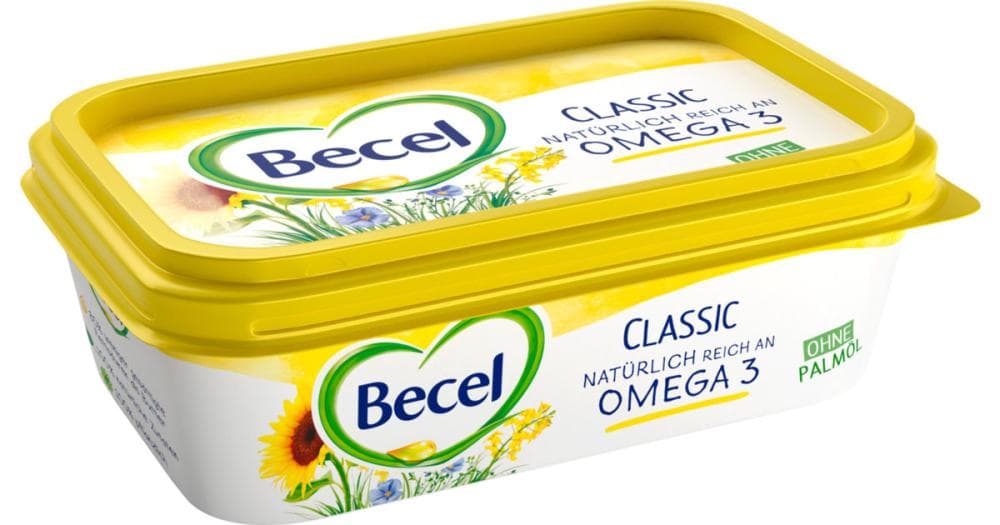 Margarina Becel 225 g Akcija v trgovini Mercator