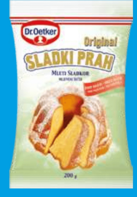Sladki prah 200 g Dr. Oetker - Akcija v trgovini Jager