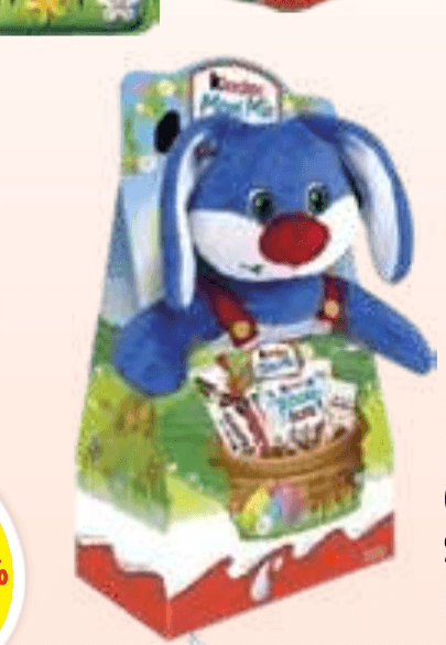 Izbor čokoladic s plišasto igračo Kinder 133 g - Akcija v trgovini E.Leclerc