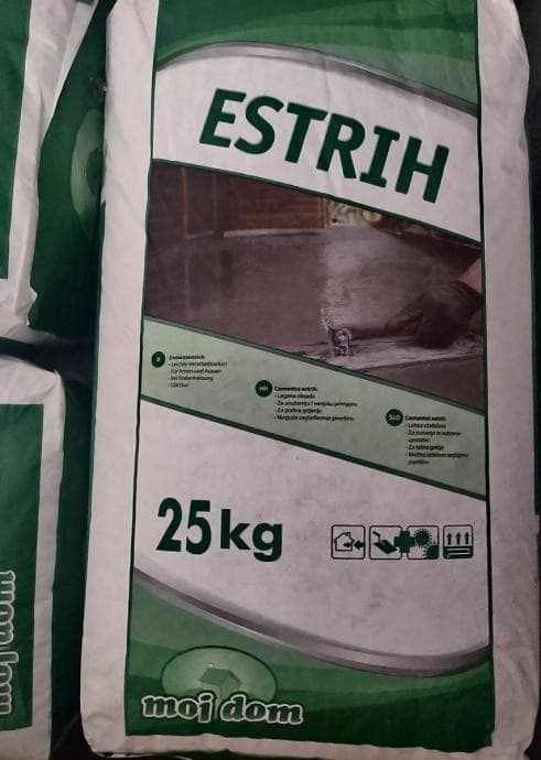 Estrih Moj dom C20 25 kg Akcija v trgovini Jager