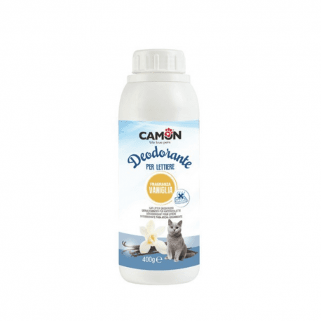 Camon Deodorante per Lettiera Fragranza Vaniglia 400g Akcija v trgovini Mr. Pet