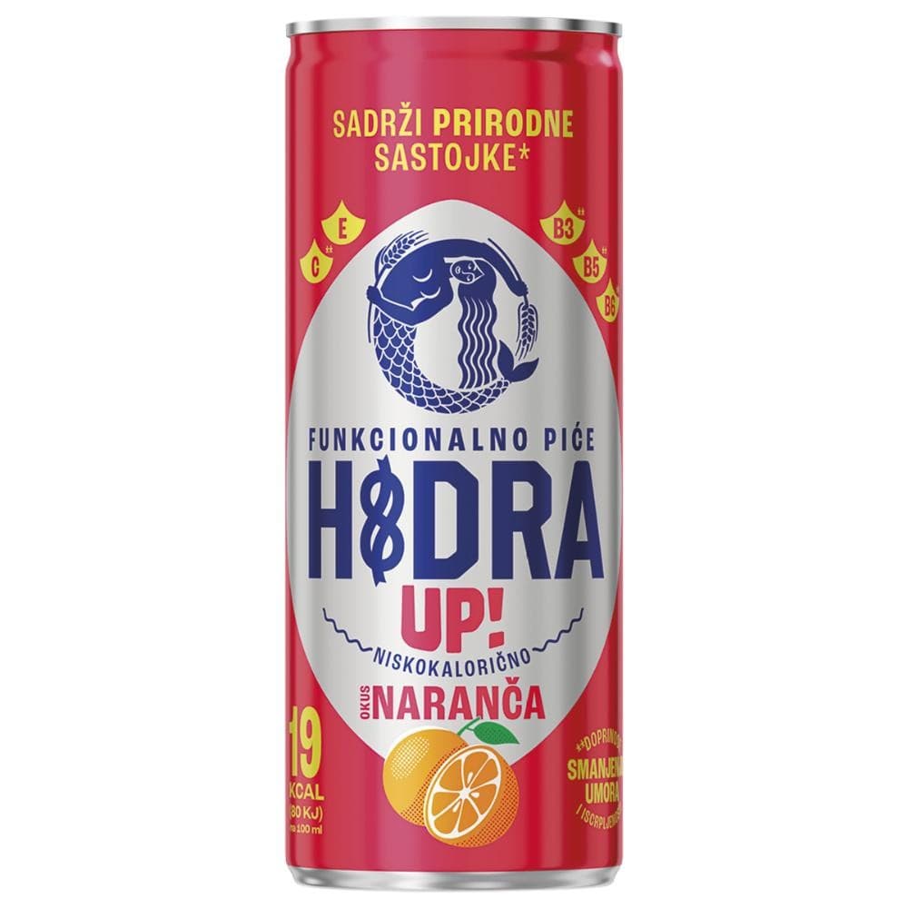 Hidra Up funkcionalni napitek 0,33 l Akcija v trgovini Mercator