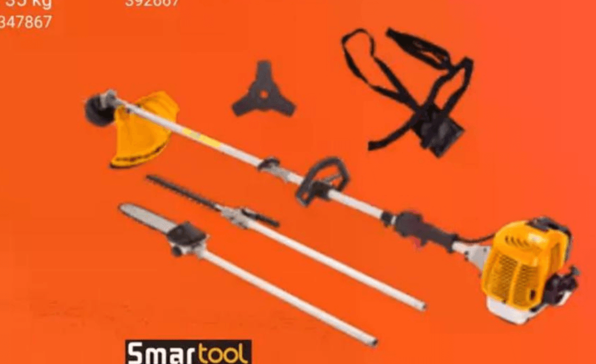 Motorna kosilnica na nitko SMARTOOL TM415 4U1 Akcija v trgovini Pevex
