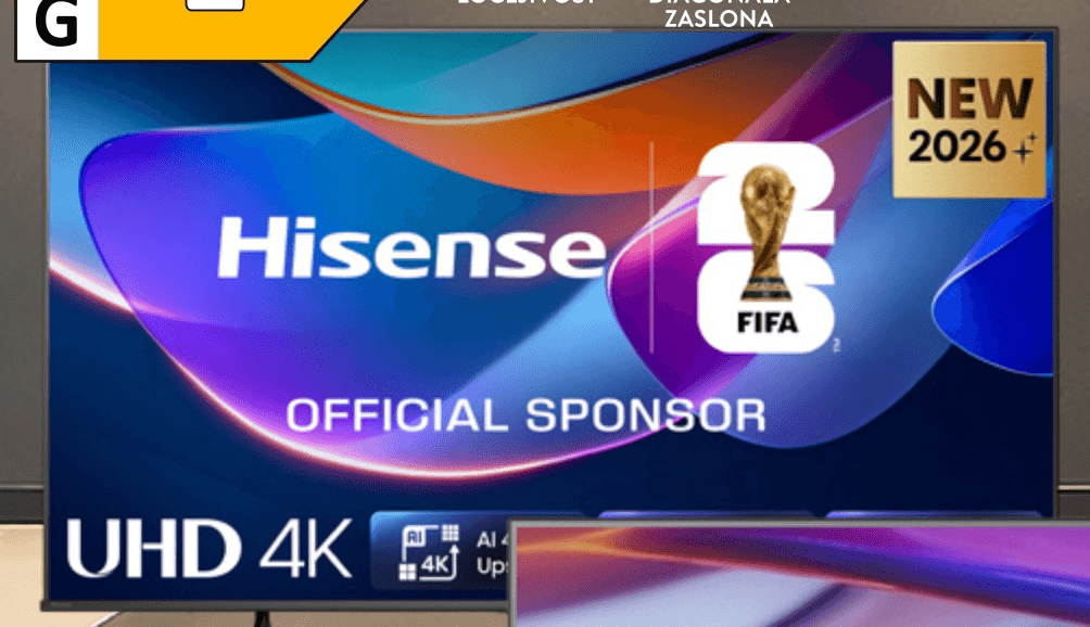 Hisense UHD 43A69S Akcija v trgovini Spar
