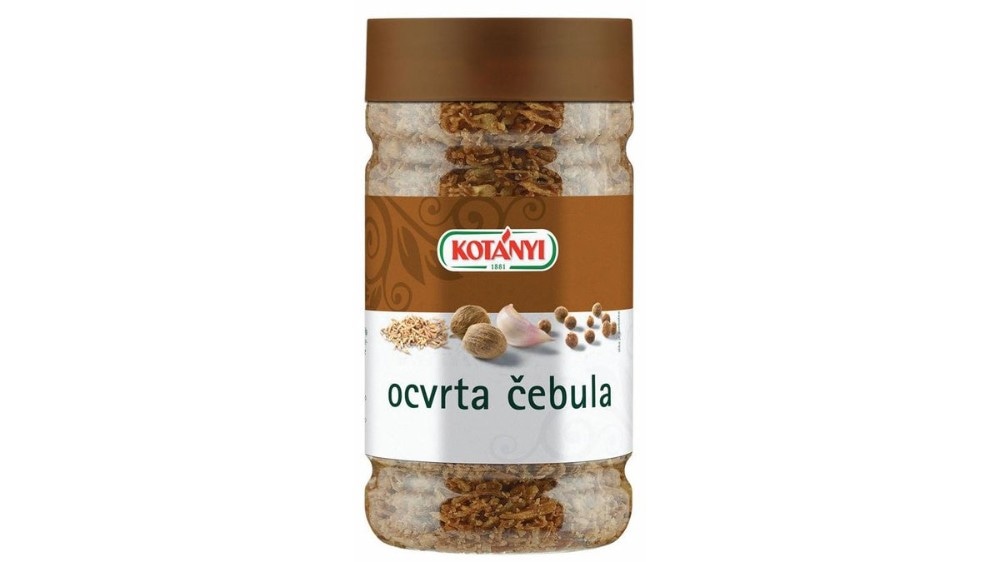 Ocvrta čebula Kotanyi 215 g Akcija v trgovini E.Leclerc