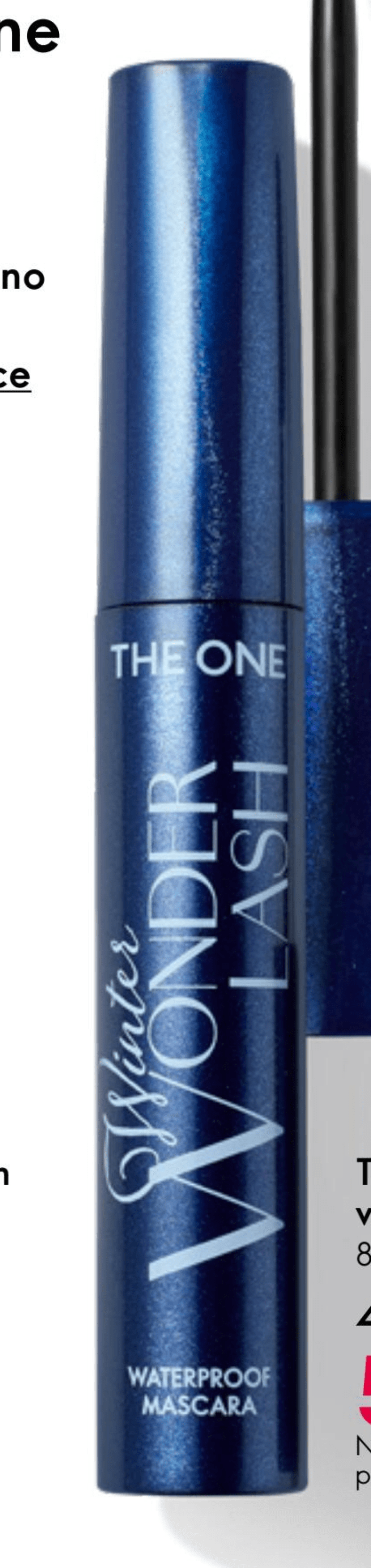 THE ONE Winter WonderLash vodoodporna maskara - Ärna 8 ml - Akcija v trgovini Oriflame