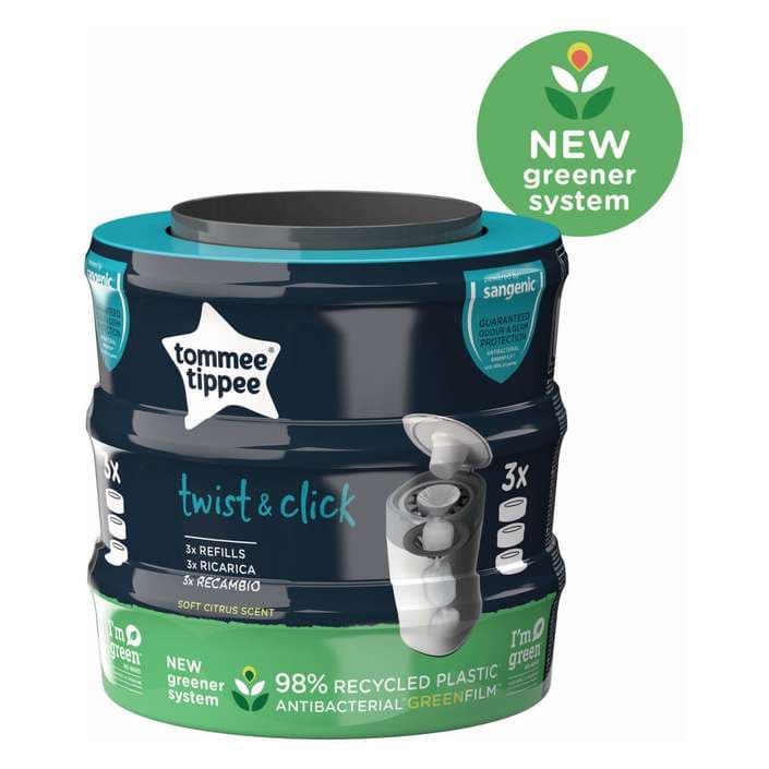 Kaseta s folijo za koš Twist 3/1 Tommee Tippee Akcija v trgovini E.Leclerc