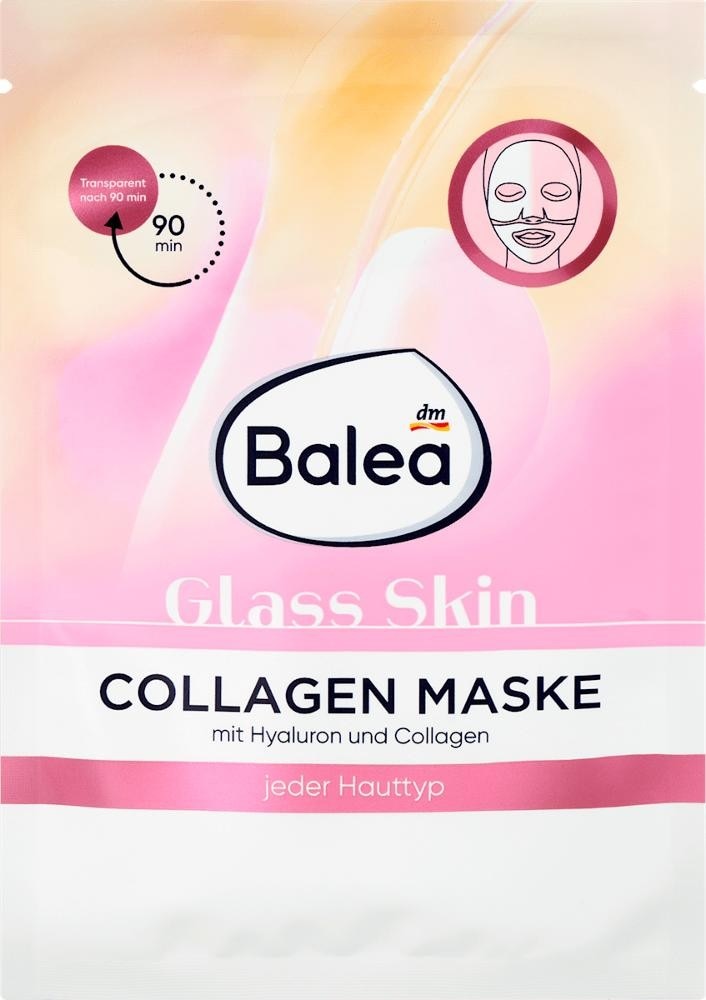 Balea Glass Skin maska 1 kos Akcija v trgovini Dm