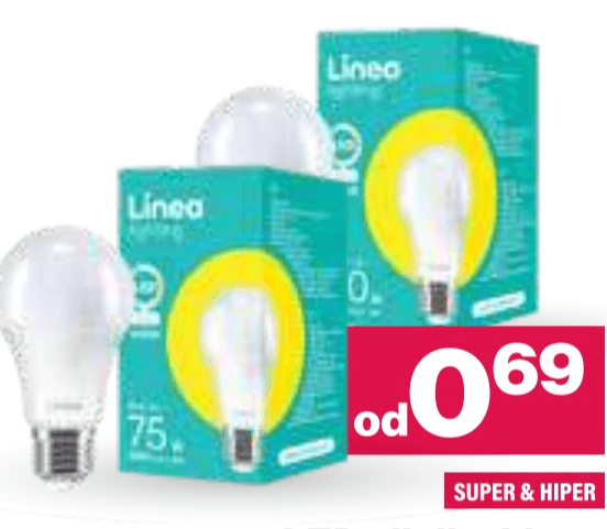 LED sijalka Linea Akcija v trgovini Mercator