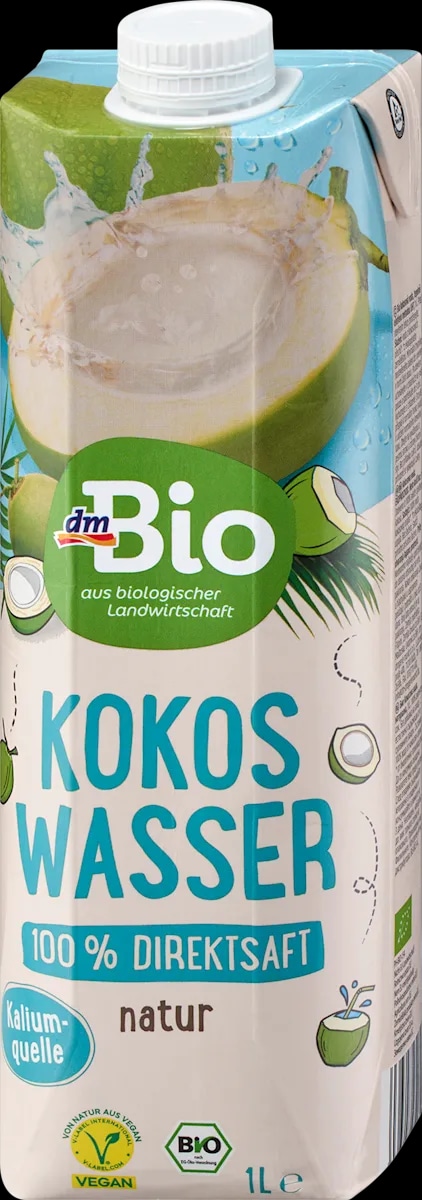 dmBio kokosova voda 1 l - Akcija v trgovini Dm