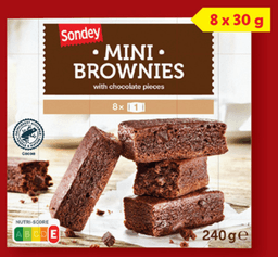 Sondey Pecivo Mini Brownies