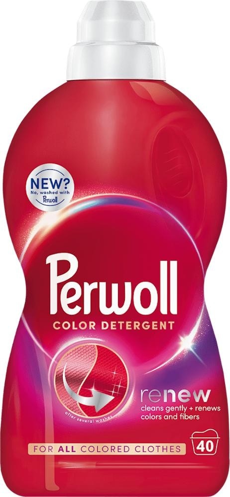 Perwoll Renew Color tekoči detergent za barvno perilo 40 pranj Akcija v trgovini Dm