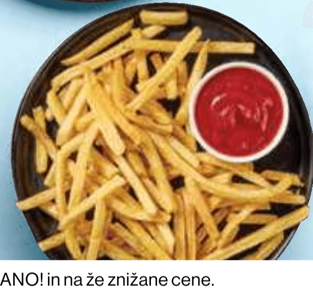 Pommes Frittes cca. 155 g - Akcija v trgovini Mercator
