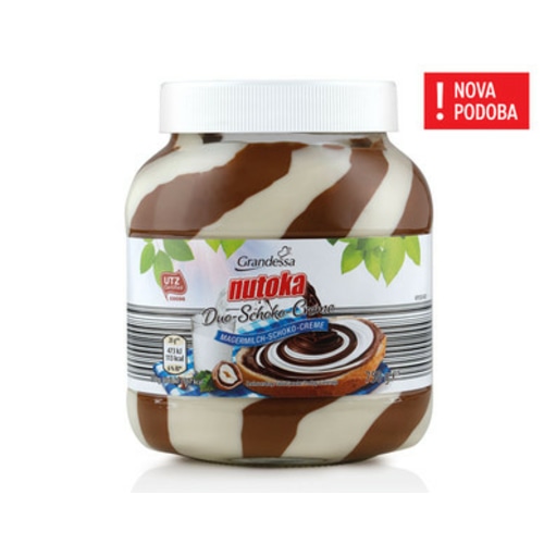 Nutoka Duo namaz 400 g - Akcija v trgovini Hofer