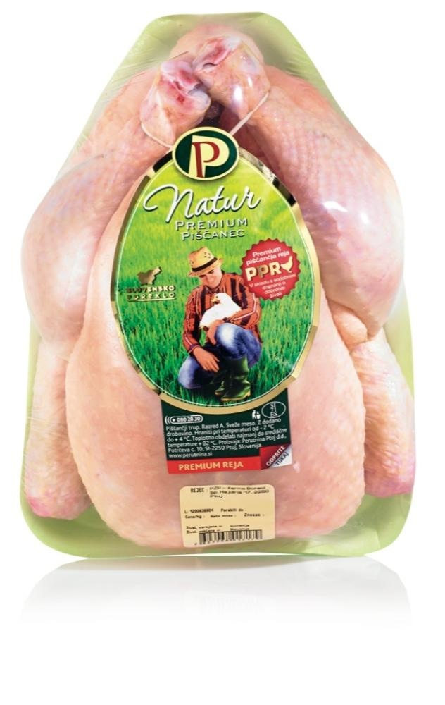 Piščanec z dodano drobovino Perutnina Ptuj Natur Premium - Akcija v trgovini E.Leclerc