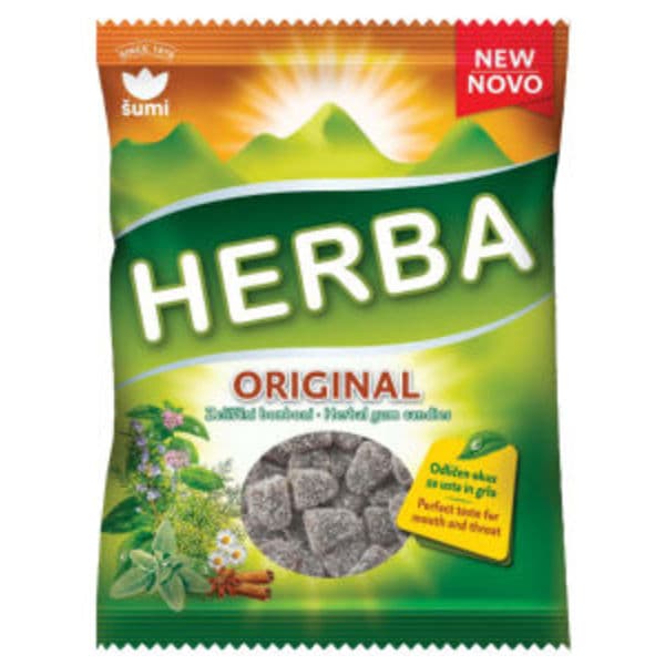 Bonboni Šumi Herba 90 g Akcija v trgovini Mercator