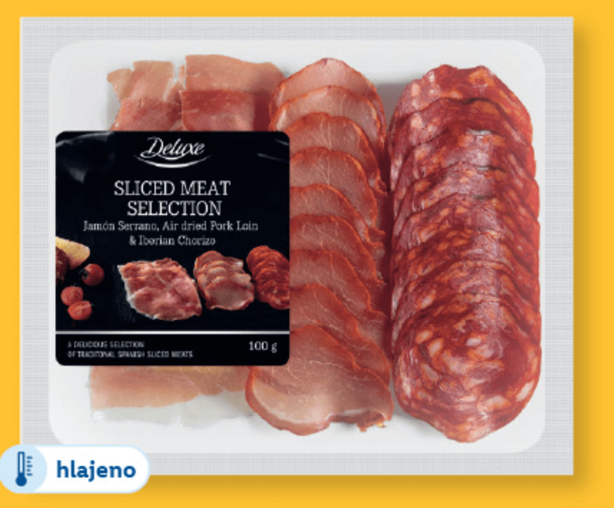 Deluxe Premium narezek 100 g - Akcija v trgovini Lidl