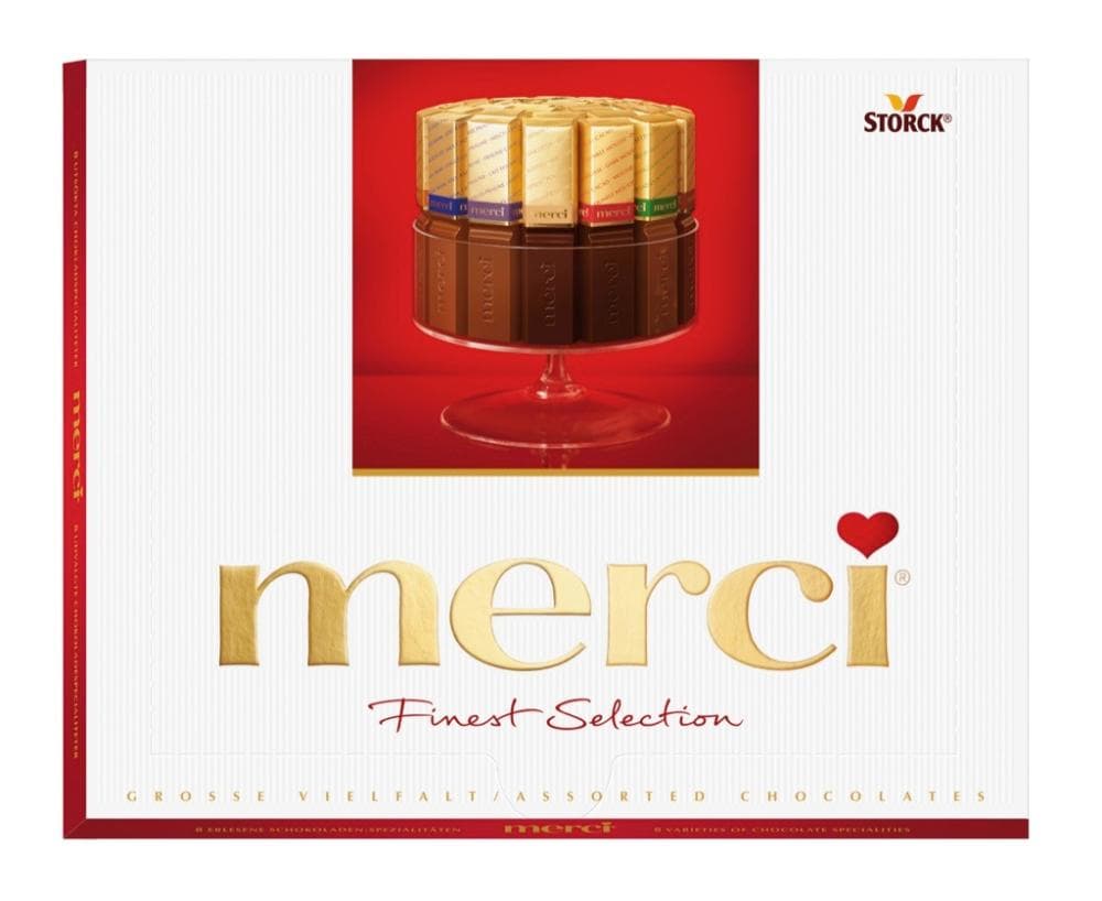 Merci bonboniera od 210 g do 250 g Akcija v trgovini Mercator