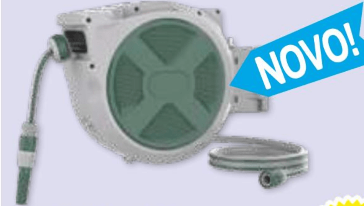 Stenski nosilec za zalivalno cev Beaux jours 15 m - Akcija v trgovini E.Leclerc