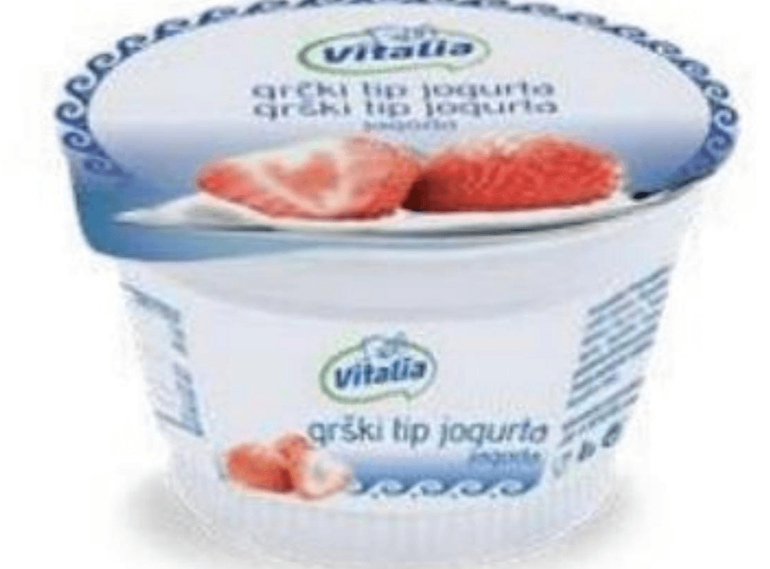 Grški tip jogurta jagoda 150 g Vitalia Akcija v trgovini Eurospin