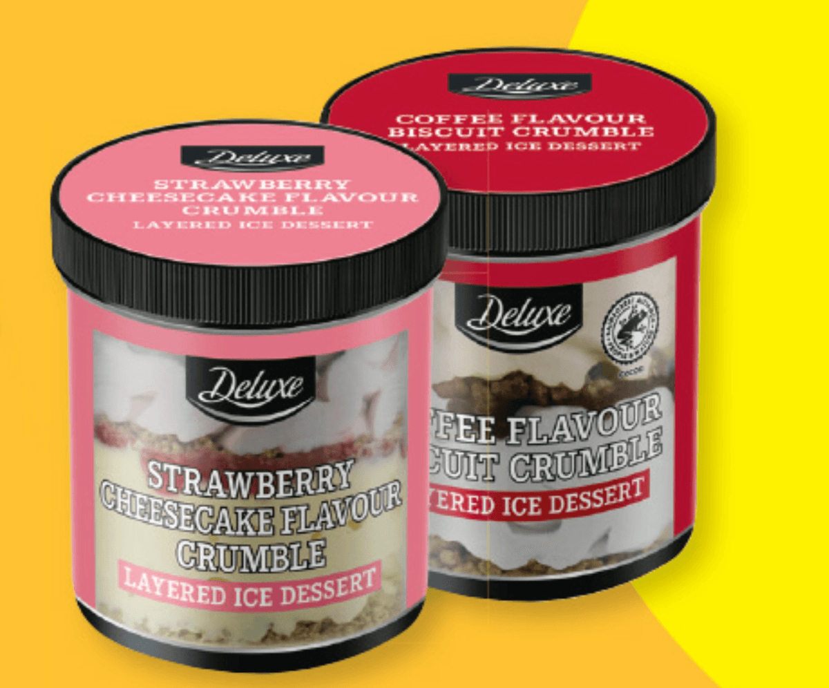 Deluxe Premium sladoled v plasteh 370 g - Akcija v trgovini Lidl