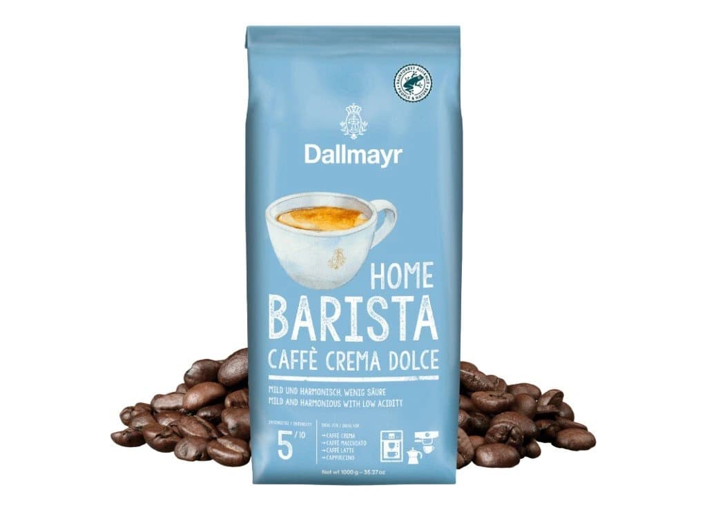 Dallmayr Home Barista Caffé Crema Dolce kava v zrnju 1 kg Akcija v trgovini Mueller