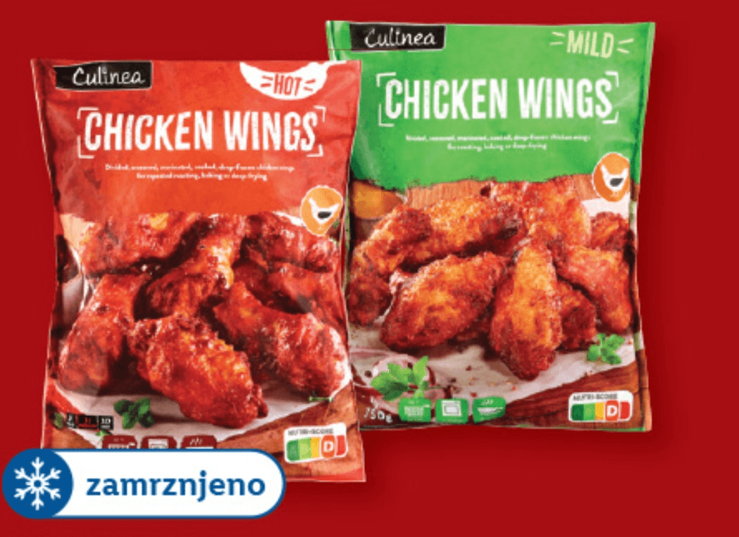 Culinea Piščančje perutničke 750 g Akcija v trgovini Lidl
