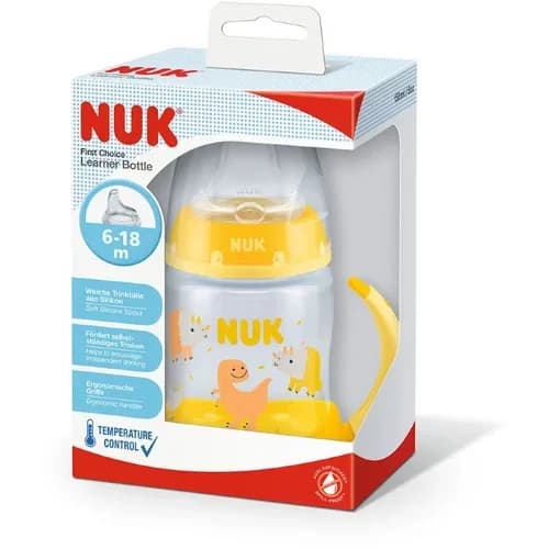 NUK lonček s temperaturnim indikatorjem 150 ml Akcija v trgovini E.Leclerc