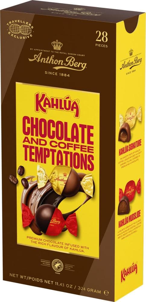 Anthon Berg Kahlua čokoladne praline s kavo 324 g Akcija v trgovini Kompas Shop