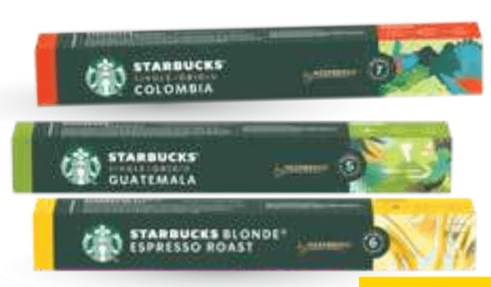 Izbrane kave Starbucks - Akcija v trgovini Mercator