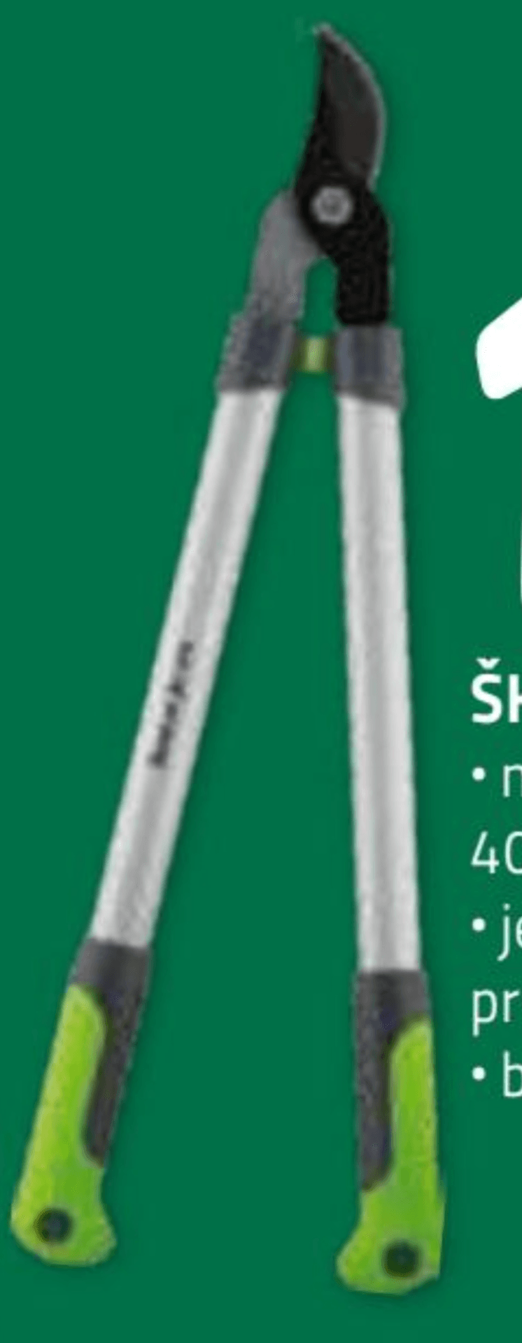 Škarje za veje - Akcija v trgovini E.Leclerc