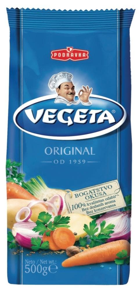 Dodatek jedem Vegeta Original 500 g Akcija v trgovini Jager