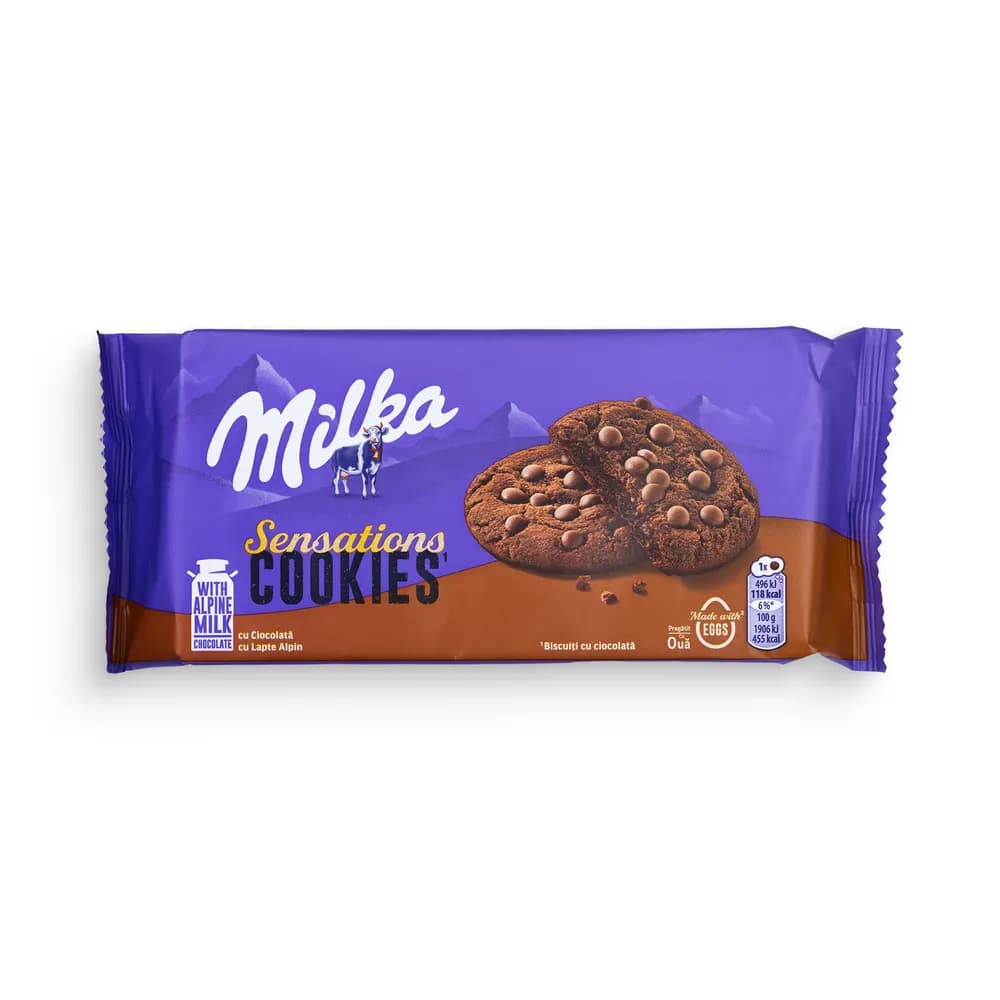 Keksi Milka Sensation 156 g Akcija v trgovini Mercator