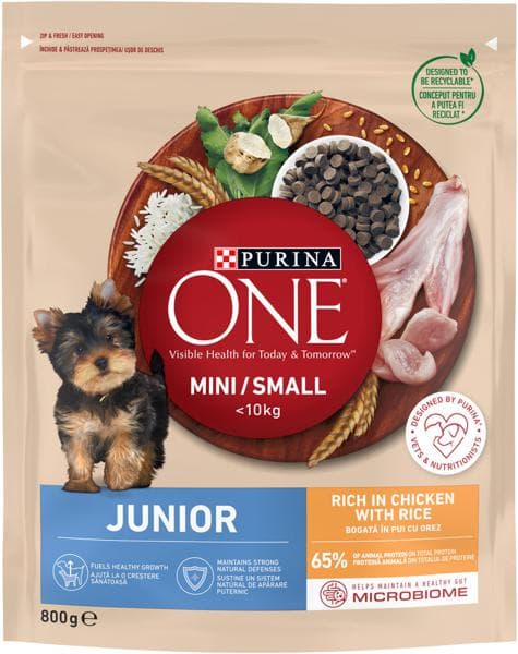Briketi za pse Purina One 800 g Akcija v trgovini Spar