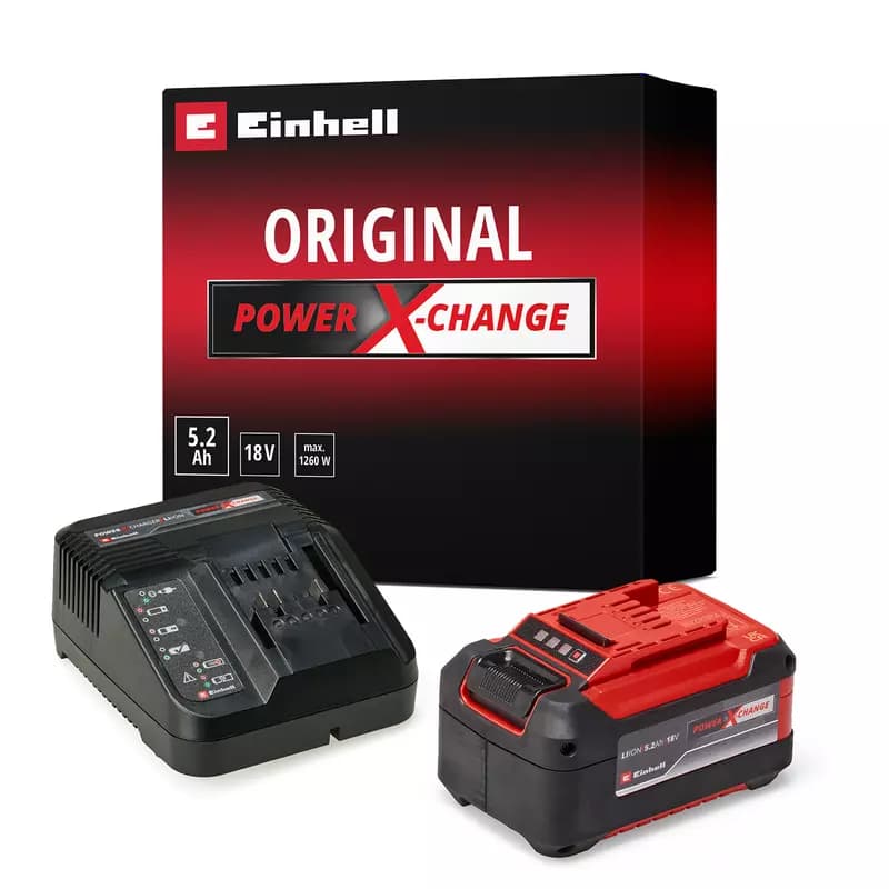 Starter Kit PXC Plus 18 V 5,2 Ah Einhell Akcija v trgovini Merkur