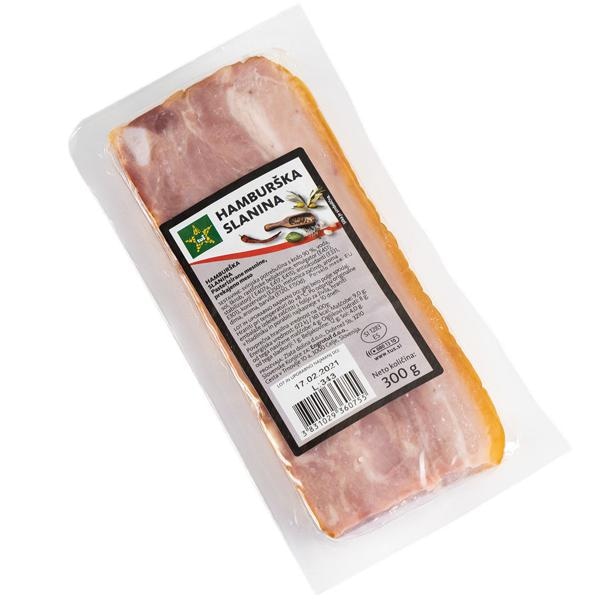 Hamburška slanina 300 g - Akcija v trgovini Tuš