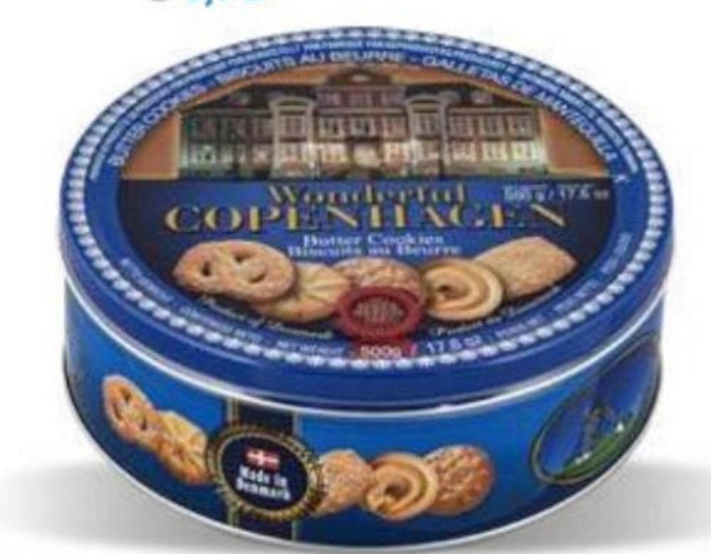 Wonderful Copenhagen danski masleni keksi 500 g Akcija v trgovini Eurospin