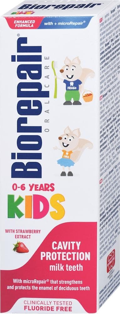 Biorepair Kids otroška zobna krema 0-6 let 50 ml Akcija v trgovini Dm