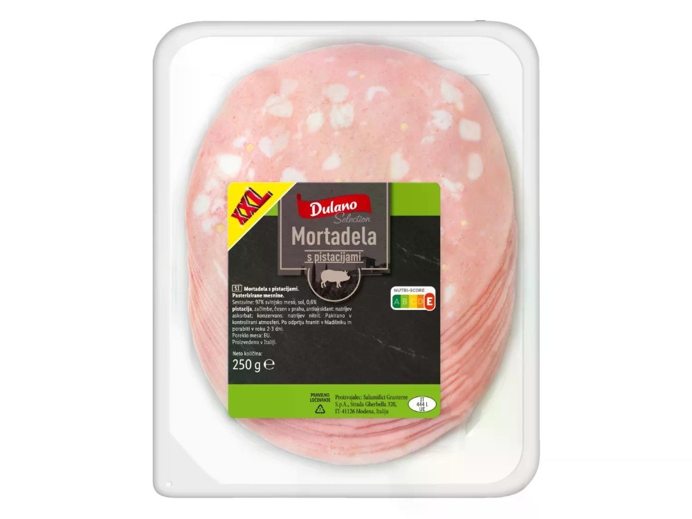 Dulano Selection mortadela s pistacijami 250 g Akcija v trgovini Lidl
