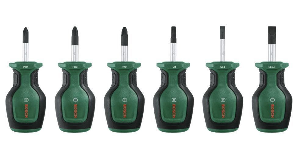 Bosch Set kratkih izvijačev 4-delni Akcija v trgovini Merkur